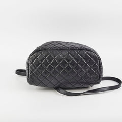 Chanel Large Black Lambskin Backpack