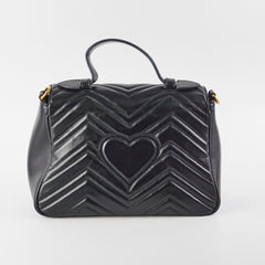 Gucci GG Marmont Top Handle Black