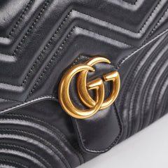 Gucci GG Marmont Top Handle Black
