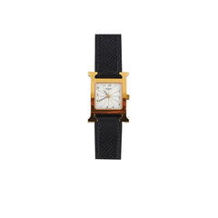 Hermes H Watch 30mm Navy Blue