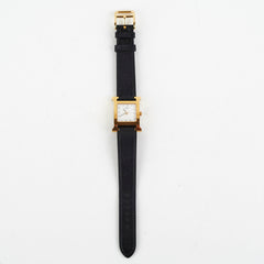 Hermes H Watch 30mm Navy Blue