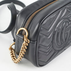 Gucci Marmont Mini Camera Bag Black
