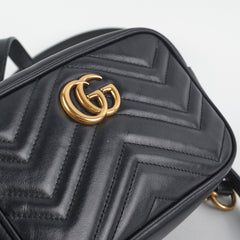 Gucci Marmont Mini Camera Bag Black