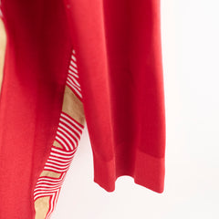 Hermes Silk Cardigan Red Size 34