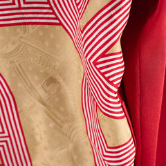 Hermes Silk Cardigan Red Size 34