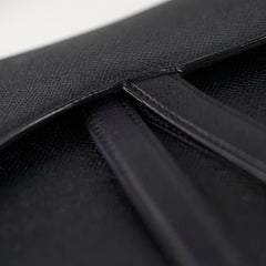 Christian Dior Medium Saddle Bag Black