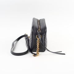 Gucci Marmont Small Camera Black Bag