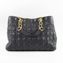 Christian Dior Soft Shopping Tote Black