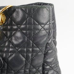 Christian Dior Soft Shopping Tote Black