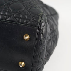 Christian Dior Soft Shopping Tote Black