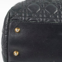 Christian Dior Soft Shopping Tote Black