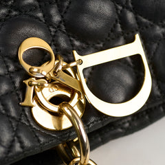 Christian Dior Soft Shopping Tote Black