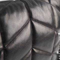 Saint Laurent Medium Lou Lou Puffer Black