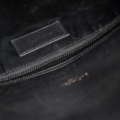 Saint Laurent Medium Lou Lou Puffer Black