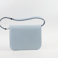 Celine Box Shoulder Bag Light Blue