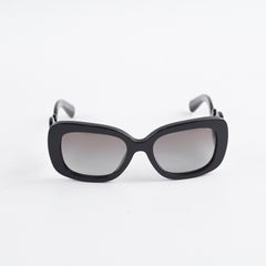 Prada Baroque Swirl Sunglasses Black