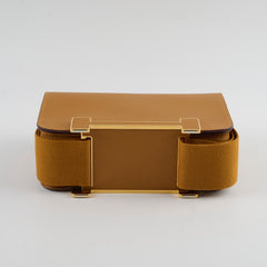 Hermes Geta Bag Cherve Caramel B Stamp 2023