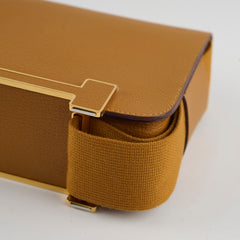 Hermes Geta Bag Cherve Caramel B Stamp 2023