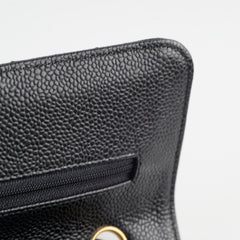 Chanel Classic Flap Small Caviar Black Shoulder Bag