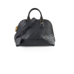 Louis Vuitton Alma Empriente PM Black Microchip
