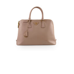 Prada Promenade Saffiano Pink Top Handle Bag