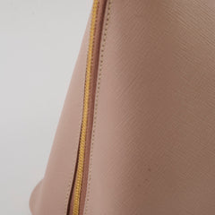 Prada Promenade Saffiano Pink Top Handle Bag