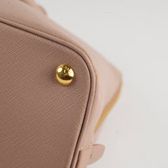 Prada Promenade Saffiano Pink Top Handle Bag