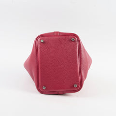 Hermes Picotin Mini 18 Rubis Dark Red