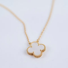 Van Cleef & Arpels Vintage Mother of Pearl MOP Pendant Necklace