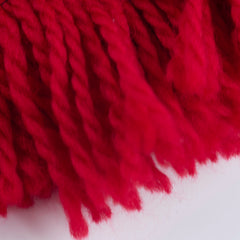 Louis Vuitton Wool Logomania Scarf Red