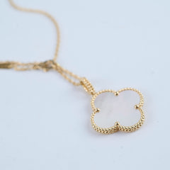 Van Cleef & Arpels Magic Alhambra Pendent Mother of Pearl MOP Necklace