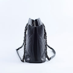 Chanel Caviar City Shopping Tote Black Series 23
