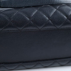 Chanel Caviar City Shopping Tote Black Series 23