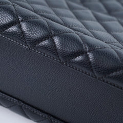 Chanel Caviar City Shopping Tote Black Series 23