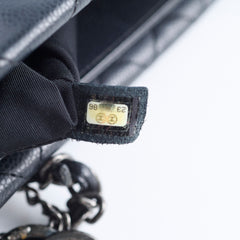 Chanel Caviar City Shopping Tote Black Series 23