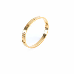 Cartier Love Bracelet Yellow Gold Size 15