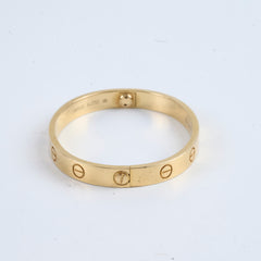 Cartier Love Bracelet Yellow Gold Size 15