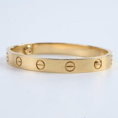 Cartier Love Bracelet Yellow Gold Size 15
