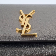 Saint Laurent Metallic Medium Kate Bronze