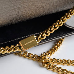 Saint Laurent Metallic Medium Kate Bronze