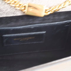 Saint Laurent Metallic Medium Kate Bronze