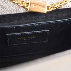 Saint Laurent Metallic Medium Kate Bronze