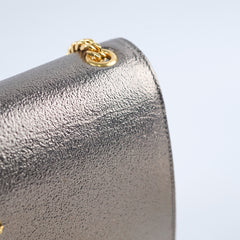 Saint Laurent Metallic Medium Kate Bronze