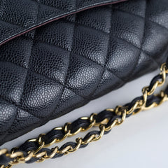 Chanel Jumbo Caviar Black