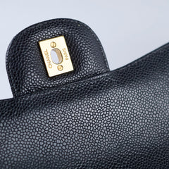 Chanel Jumbo Caviar Black