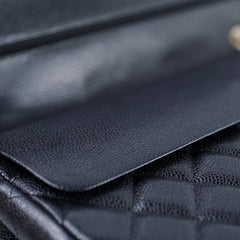 Chanel Jumbo Caviar Black