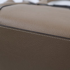 Celine Micro Luggage Grained Leather Taupe