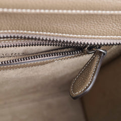 Celine Micro Luggage Grained Leather Taupe