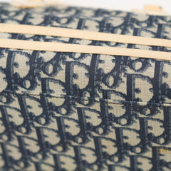 Christian Dior Canvas Trotter Bag Blue