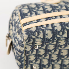 Christian Dior Canvas Trotter Bag Blue